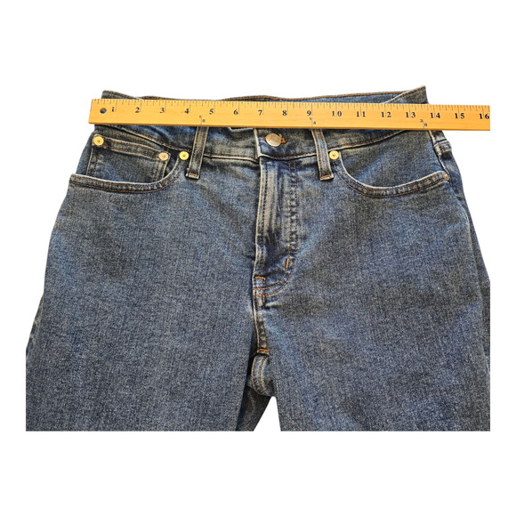 Madewell Jeans Womens Size 25 Blue The Mid-Rise Perfect Vintage Tapered Classic - Picture 11 of 13